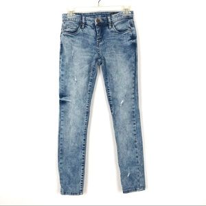 BLANK NYC skinny classique distressed jean size 24